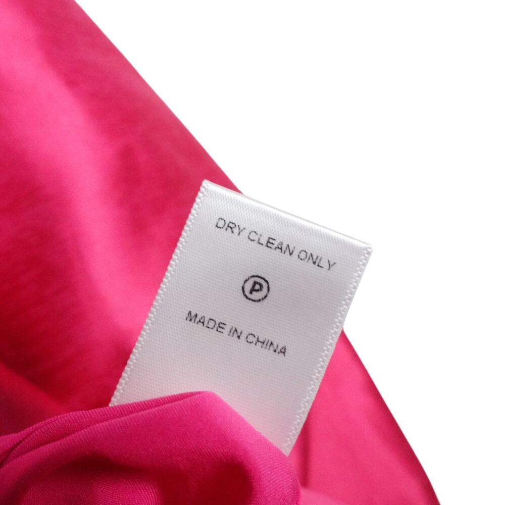 Tuckernuck Hot Pink Satin Square-Neck Midi Dress - Picture 8 of 11